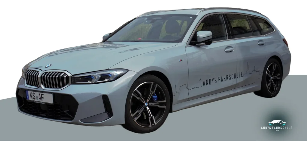 Andy´s Fahrschule in Wasserburg am Inn-BMW 320 D - Frontansicht